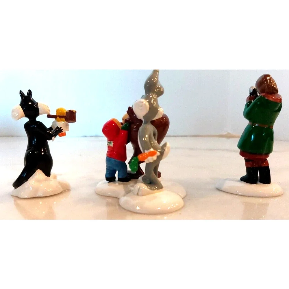 Department 56 Snow Village THE LOONEY TUNES ANIMATION FILM FESTIVAL Original box